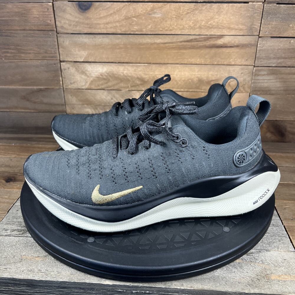 Nike Reactx Infinity Run 4 Low Dark Smoke Grey Me… - image 3